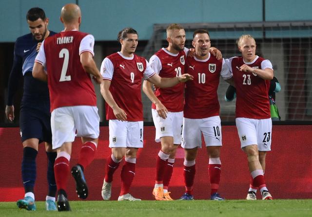 德国与奥地利战平，保持不败记录